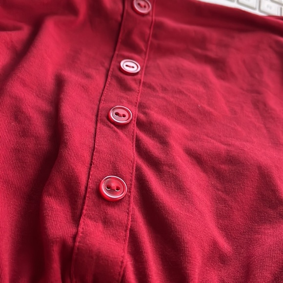 LULAROE Red Amanda dress size 3X - Picture 8 of 8